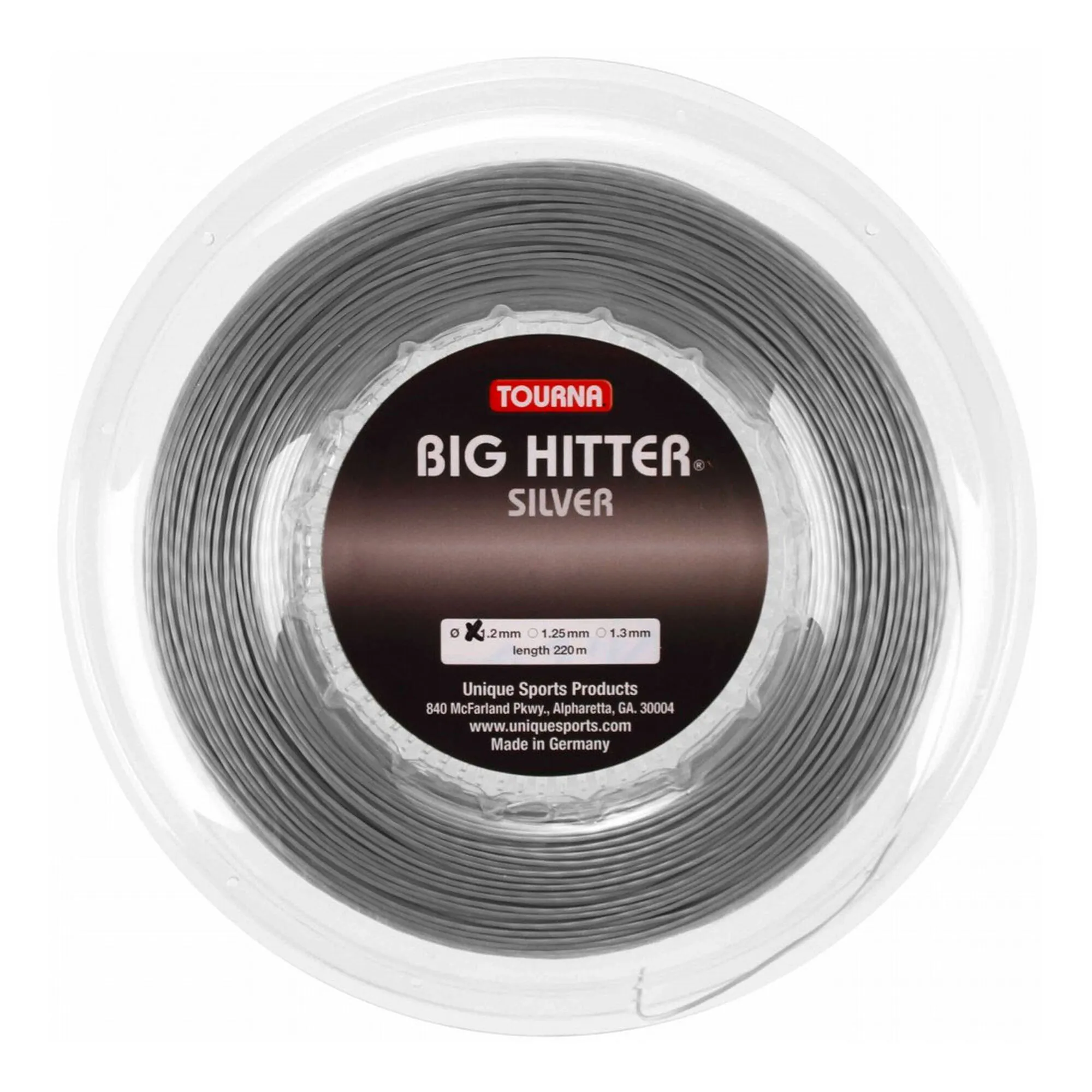 Tourna Big Hitter Rotolo Di Corde 220m - Argento