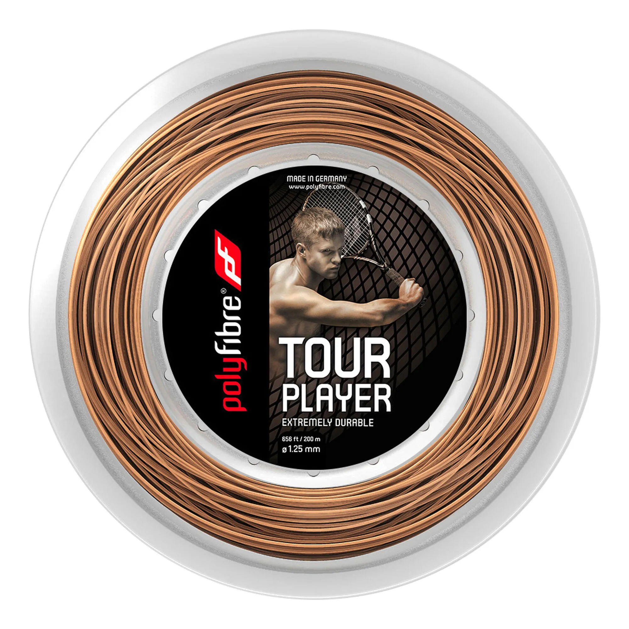 Polyfibre Tour Player Rotolo Di Corde 200m - Colori Naturali