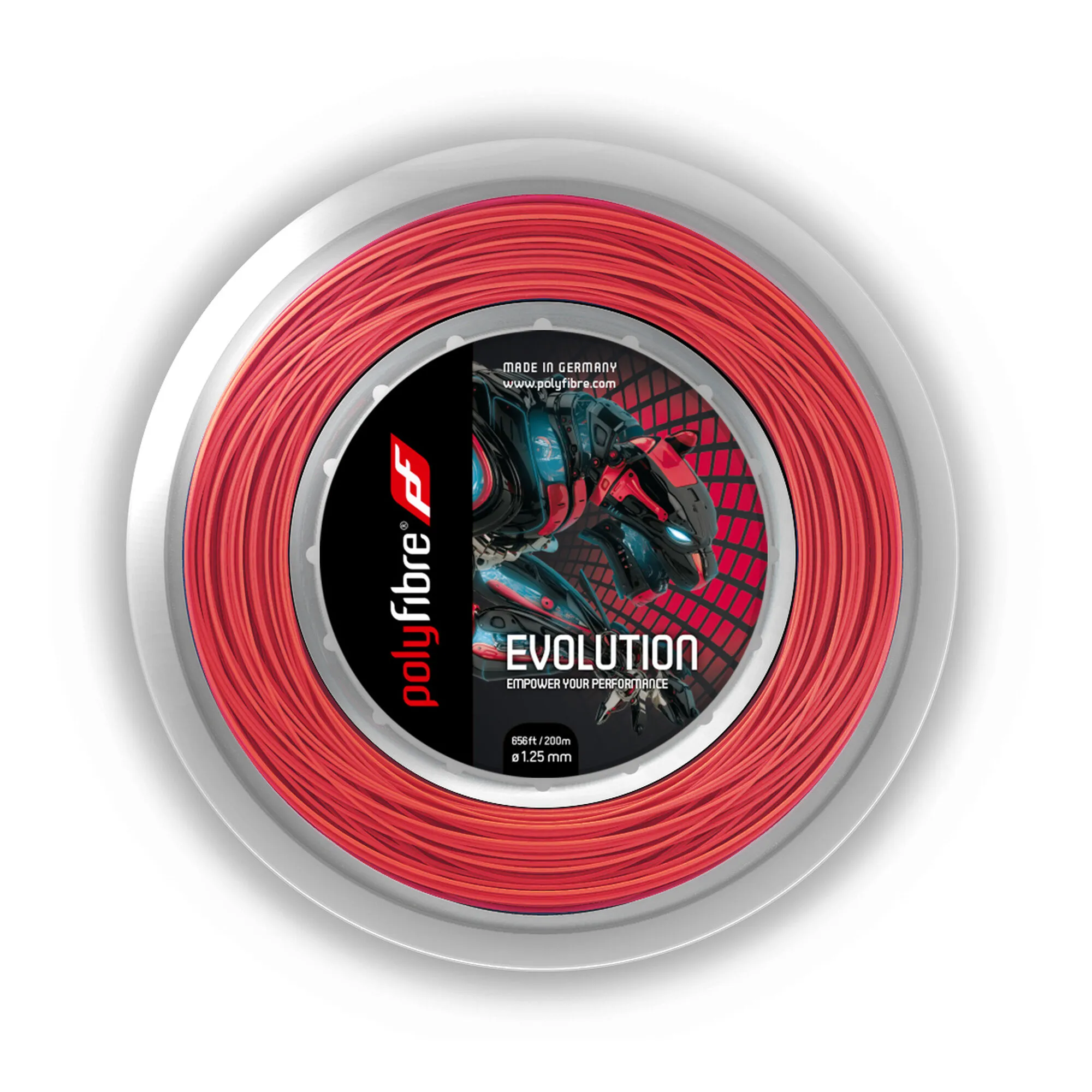 Polyfibre Evolution Rotolo Di Corde 200m - Rosso