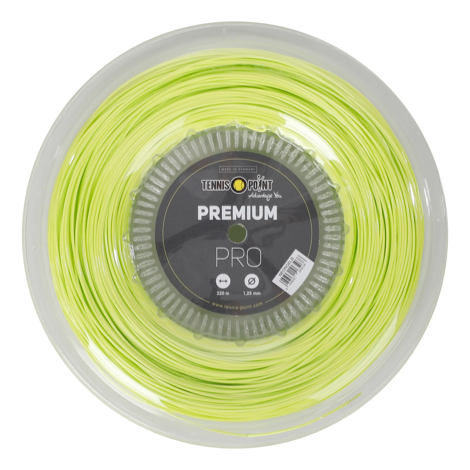 Tennis-Point Premium Pro Rotolo Di Corde 220m - Lime