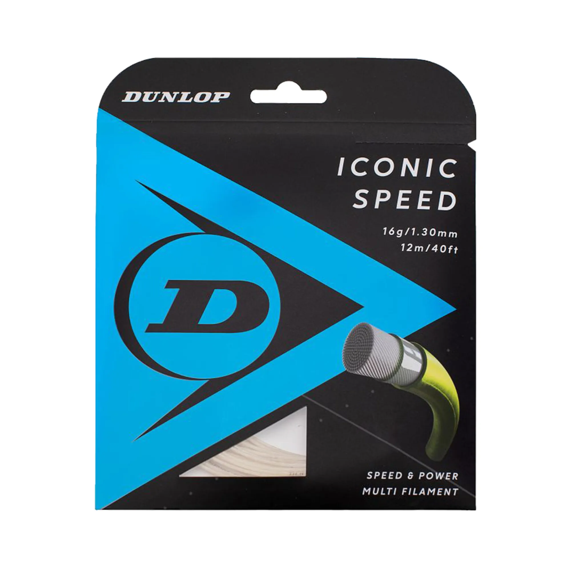 Dunlop Iconic Speed Set Di Corde 12m - Colori Naturali