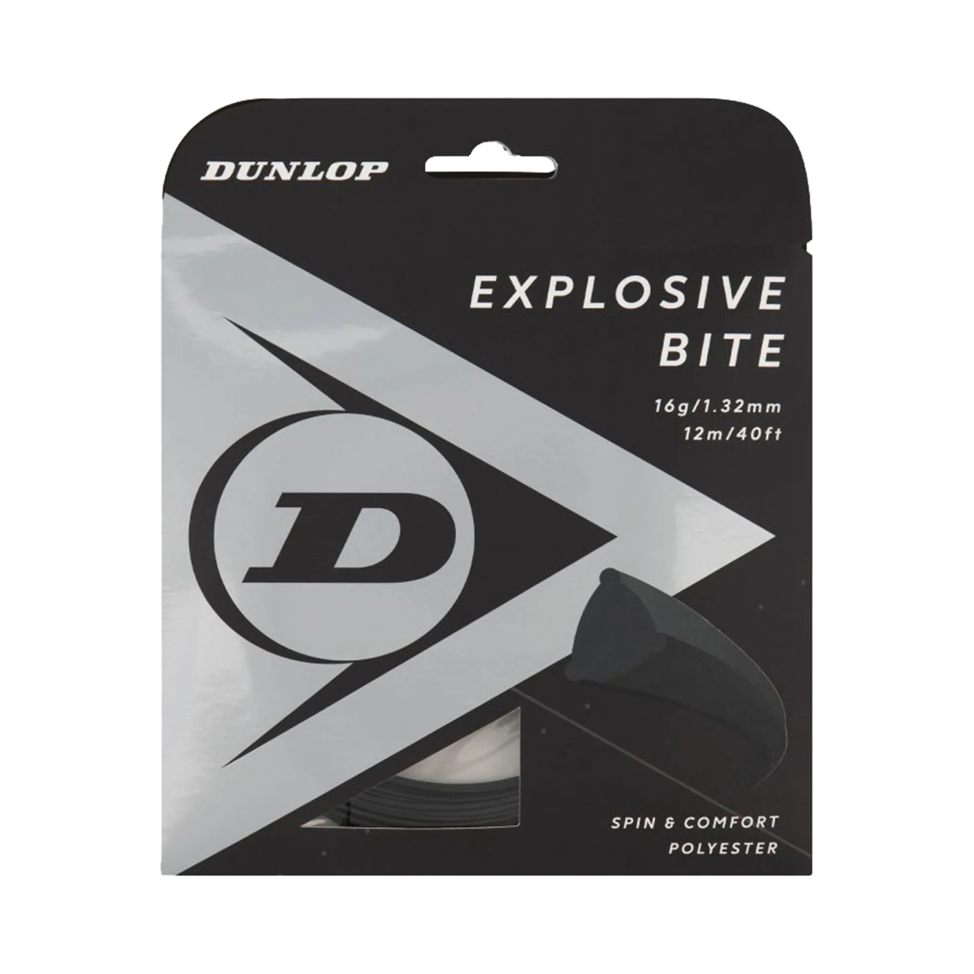 Dunlop Explosive Bite Set Di Corde 12m - Nero