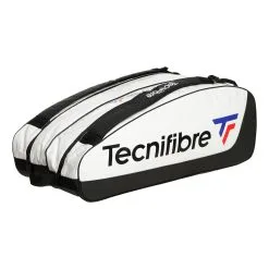 TECNIFIBRE Tour Endurance 2023 Borsa Per Racchetta Da 12 - Bianco, Nero