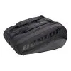Dunlop CX Performance Thermo Borsa Per Racchetta Da 12 - Nero, Nero Brillante