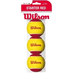 Wilson Starter Balls (Stage 3) Sacchetto Da 3