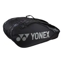 YONEX Pro Racquet Bag Borsa Per Racchetta Da 9 - Nero, Grigio