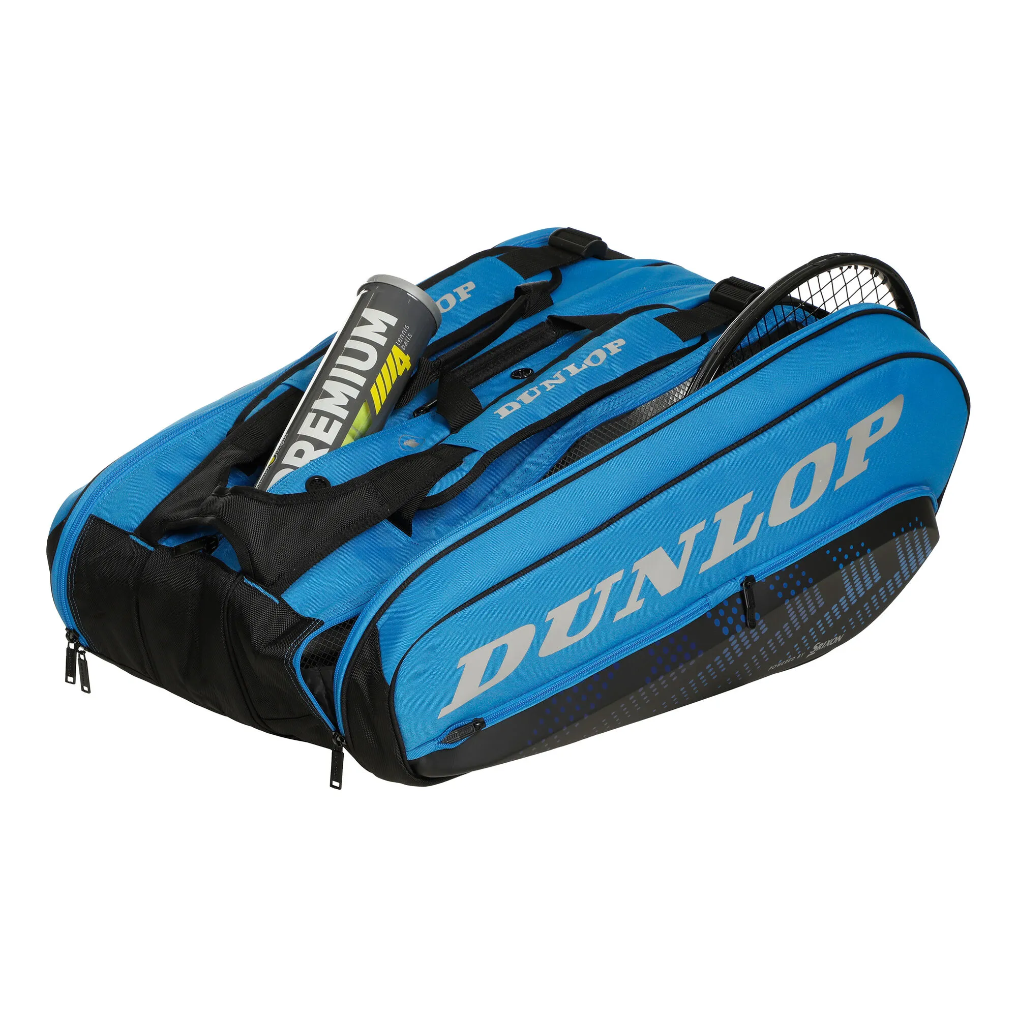 Dunlop FX Performance Borsa Per Racchetta Da 12 - Blu, Nero - immagine 5