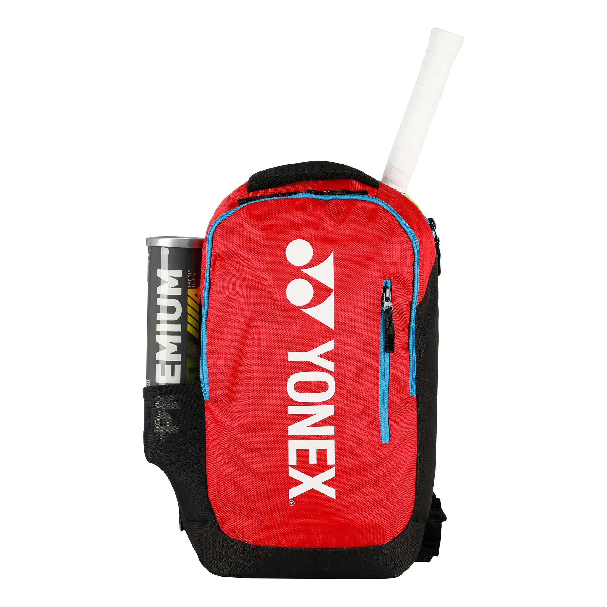 YONEX Backpack Club Line Zaino - Rosso, Nero - immagine 3