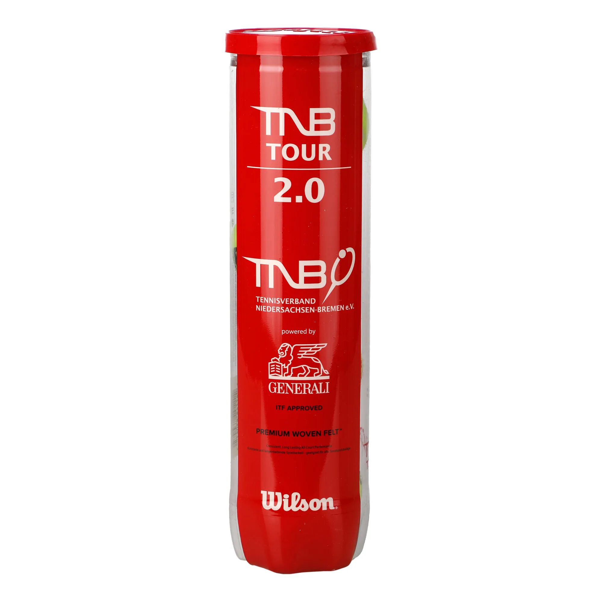 Wilson TNB Tour 2.0 Tubo Da 4