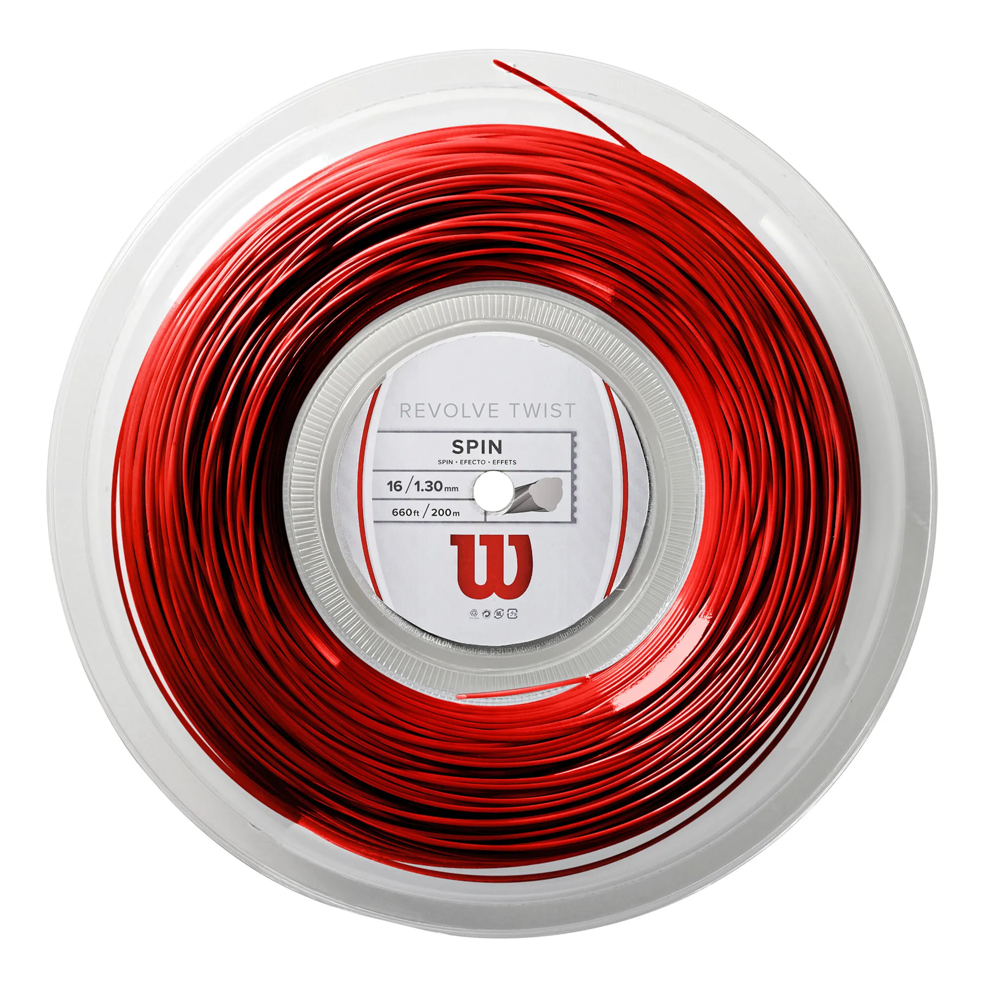Wilson Revolve Twist Rotolo Di Corde 200m - Rosso