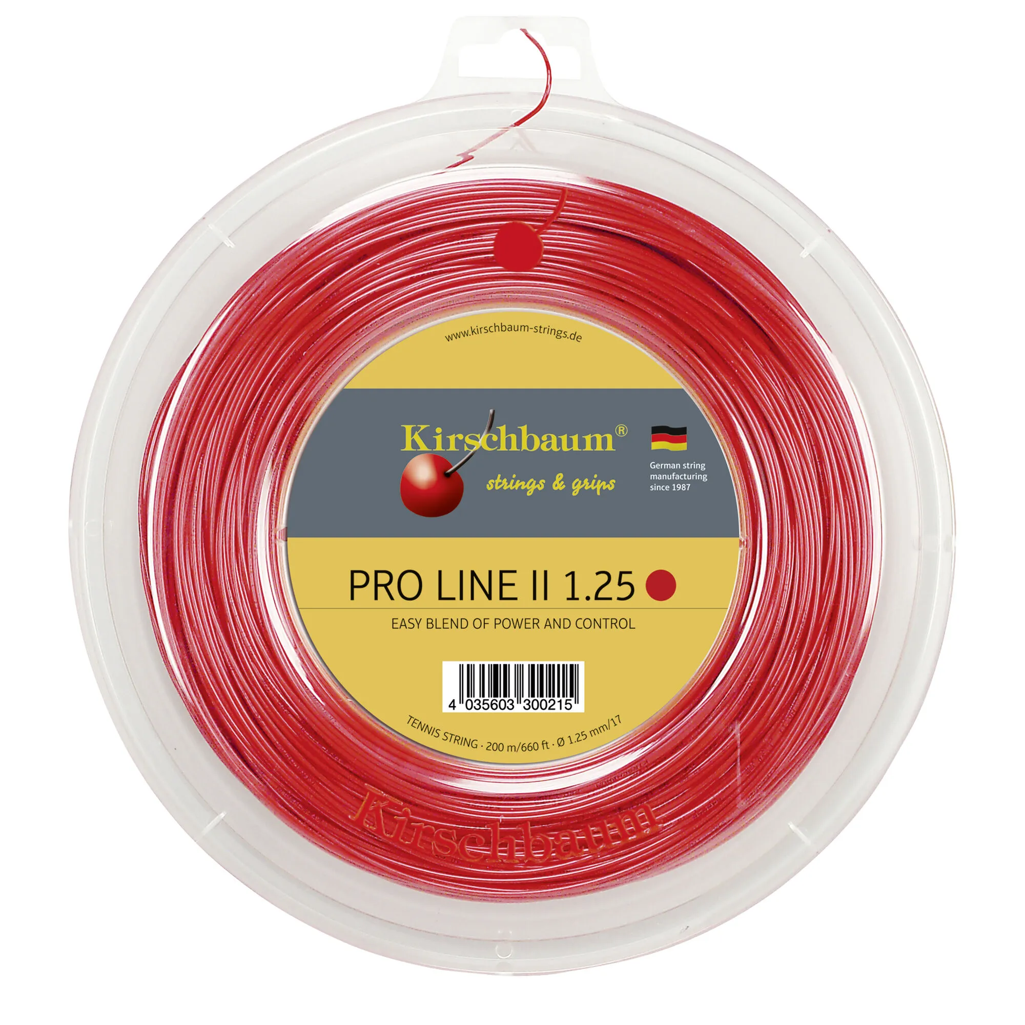 KIRSCHBAUM Pro Line No. II Rotolo Di Corde 200m - Rosso