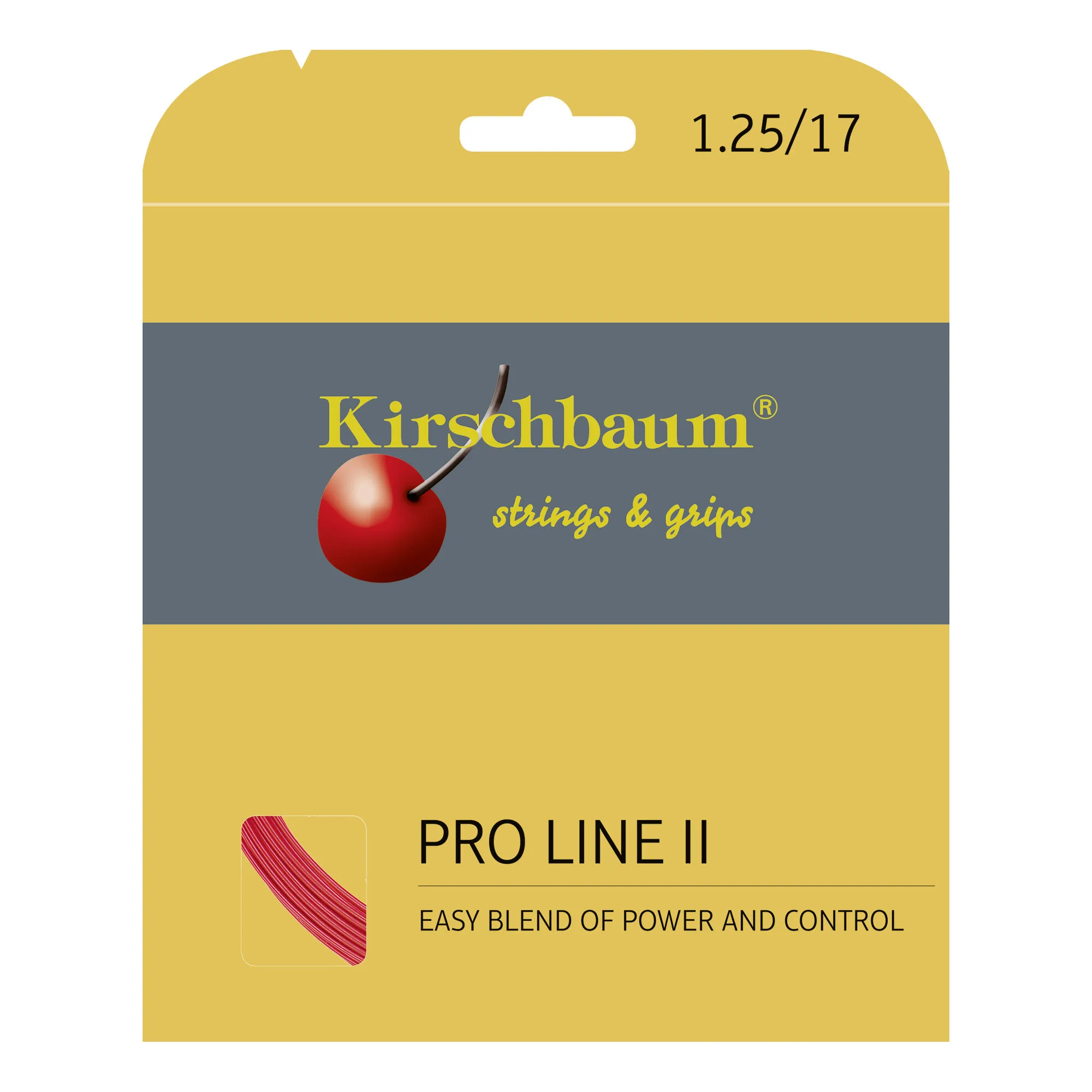 KIRSCHBAUM Pro Line No. II Set Di Corde 12m - Rosso