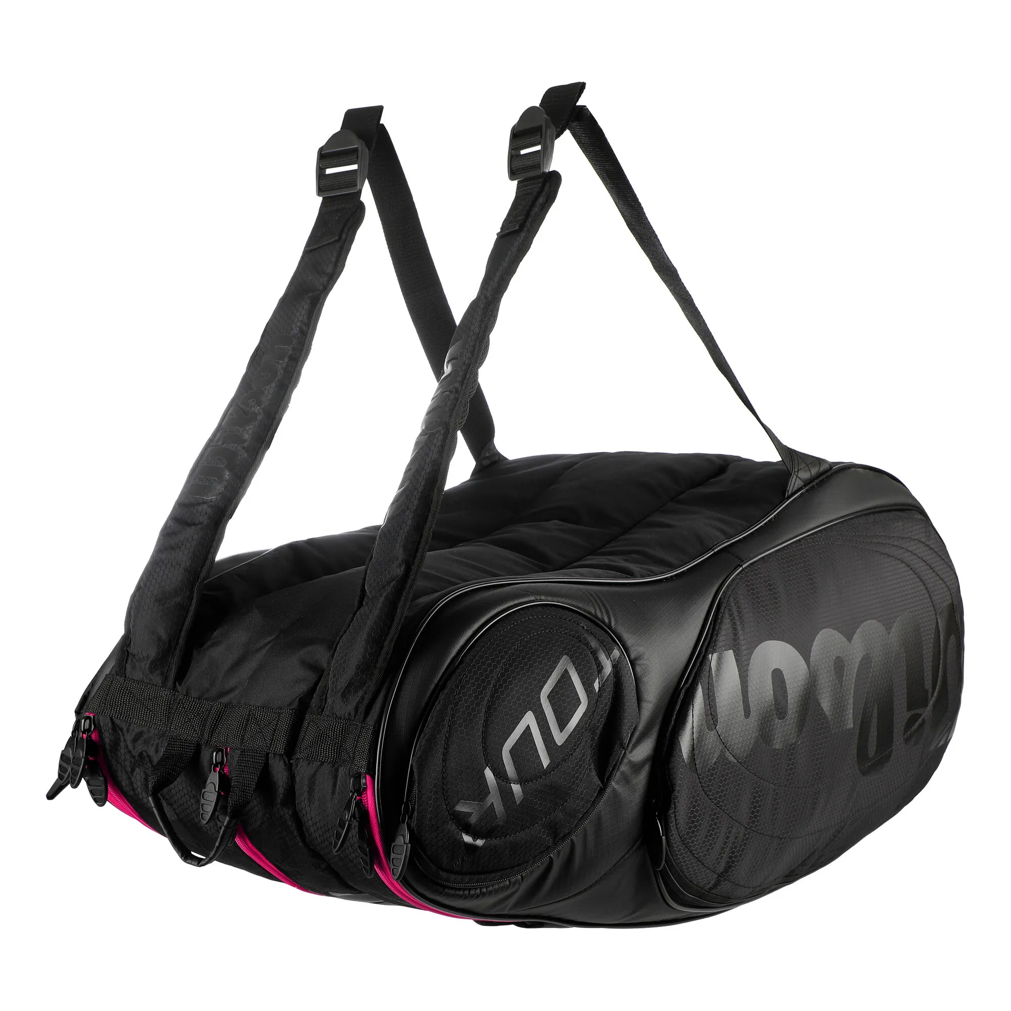 Wilson Tour 15 Borsa Per Racchetta Edizione Speciale - Nero, Rosa - immagine 7