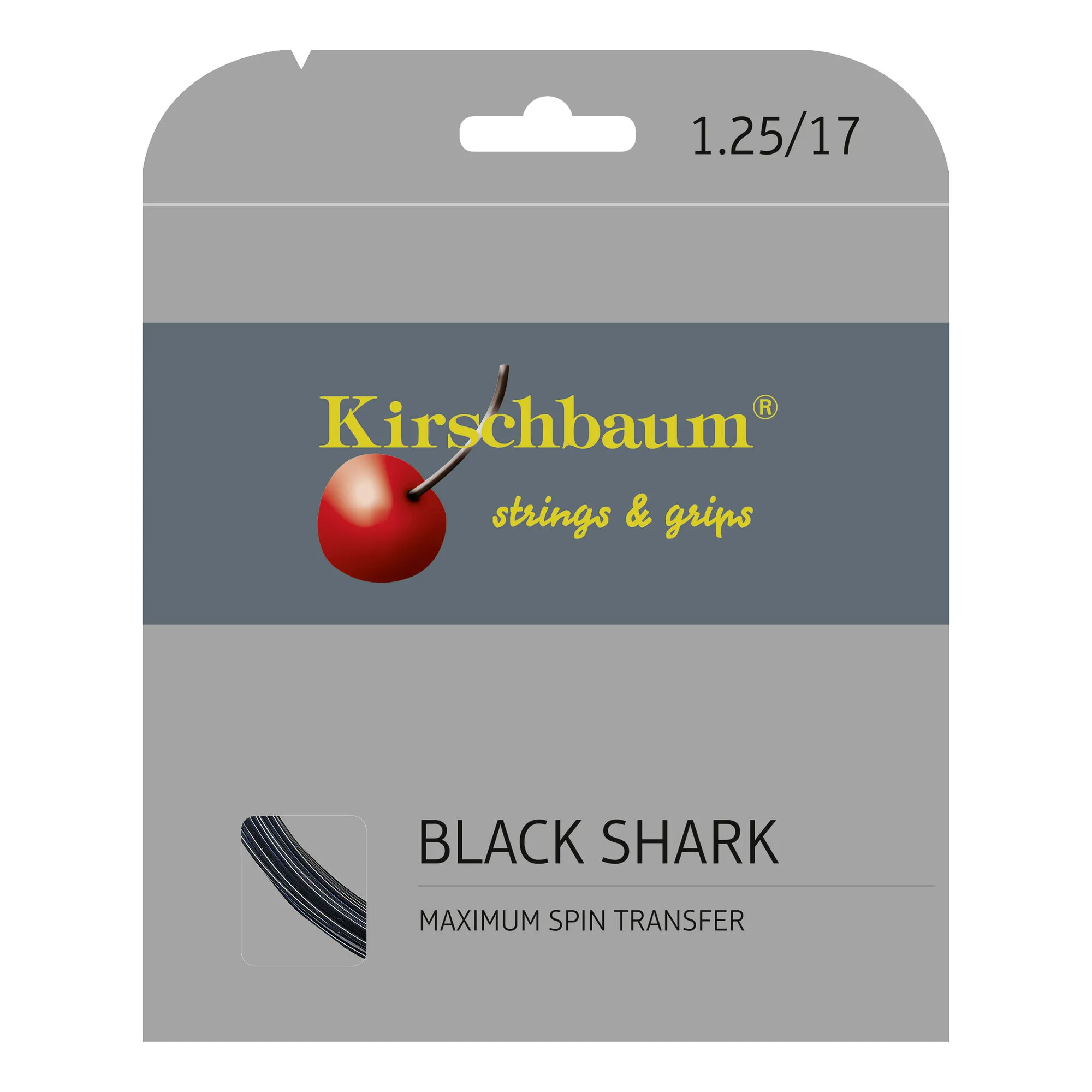 KIRSCHBAUM Shark Set Di Corde 12m - Nero