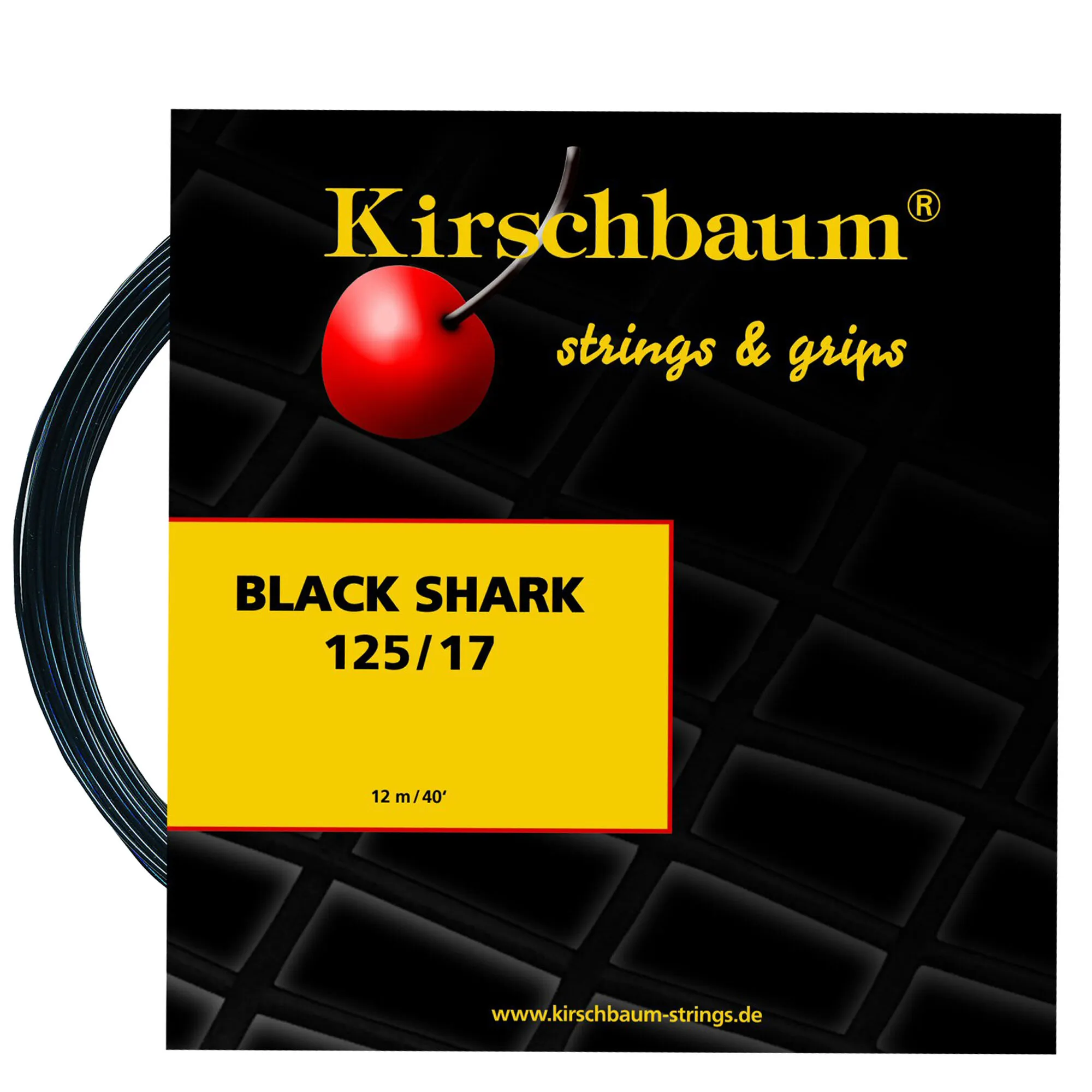 KIRSCHBAUM Shark (2+1 Aktion) Set Di Corde 12m - Nero - immagine 2