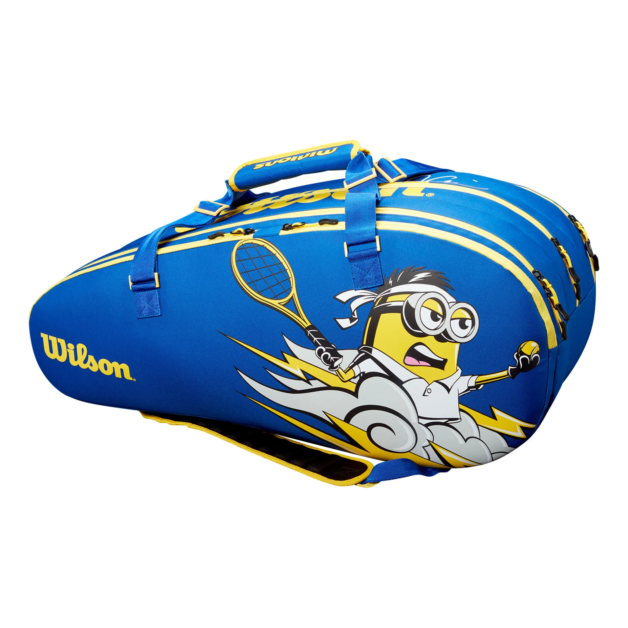 Wilson Air Kei Tour Borsa Per Racchetta Da 15 - Blu, Giallo - immagine 3