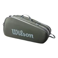 Wilson Tour Borsa Per Racchetta Da 6 - Verde Scuro