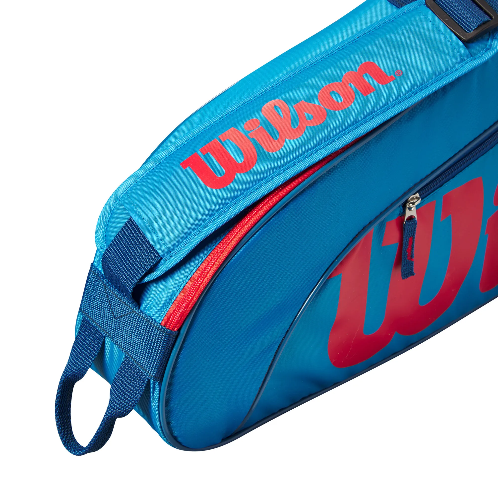 Wilson Junior Borsa Per Racchetta Da 3 - Blu, Arancione - immagine 5