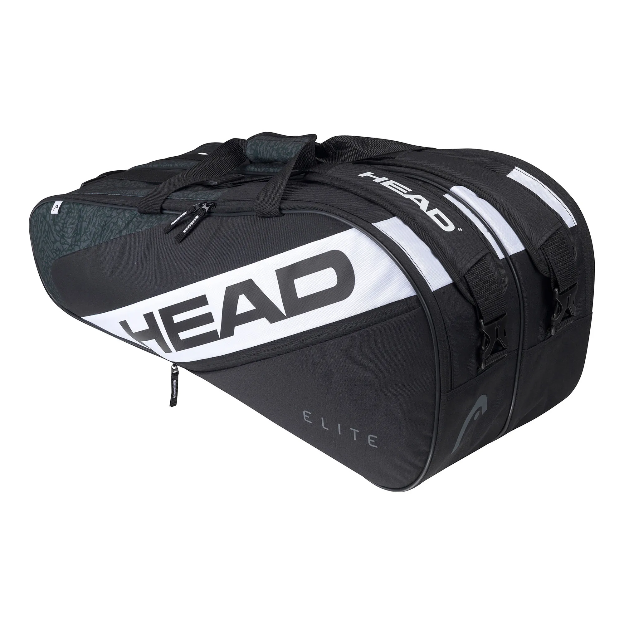 Head Elite 9R Borsa Per Racchetta Da 9 - Nero, Bianco