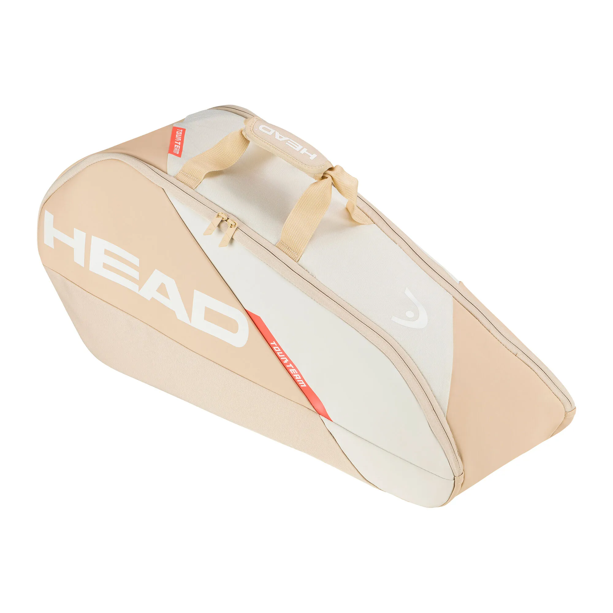Head Tour Racquet Bag M Borsa Per Racchetta - Bianco, Corallo - immagine 2