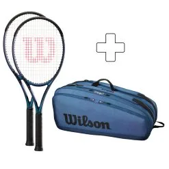 Wilson 2 Ultra 100L V4.0 In Aggiunta Borsa Per Racchetta