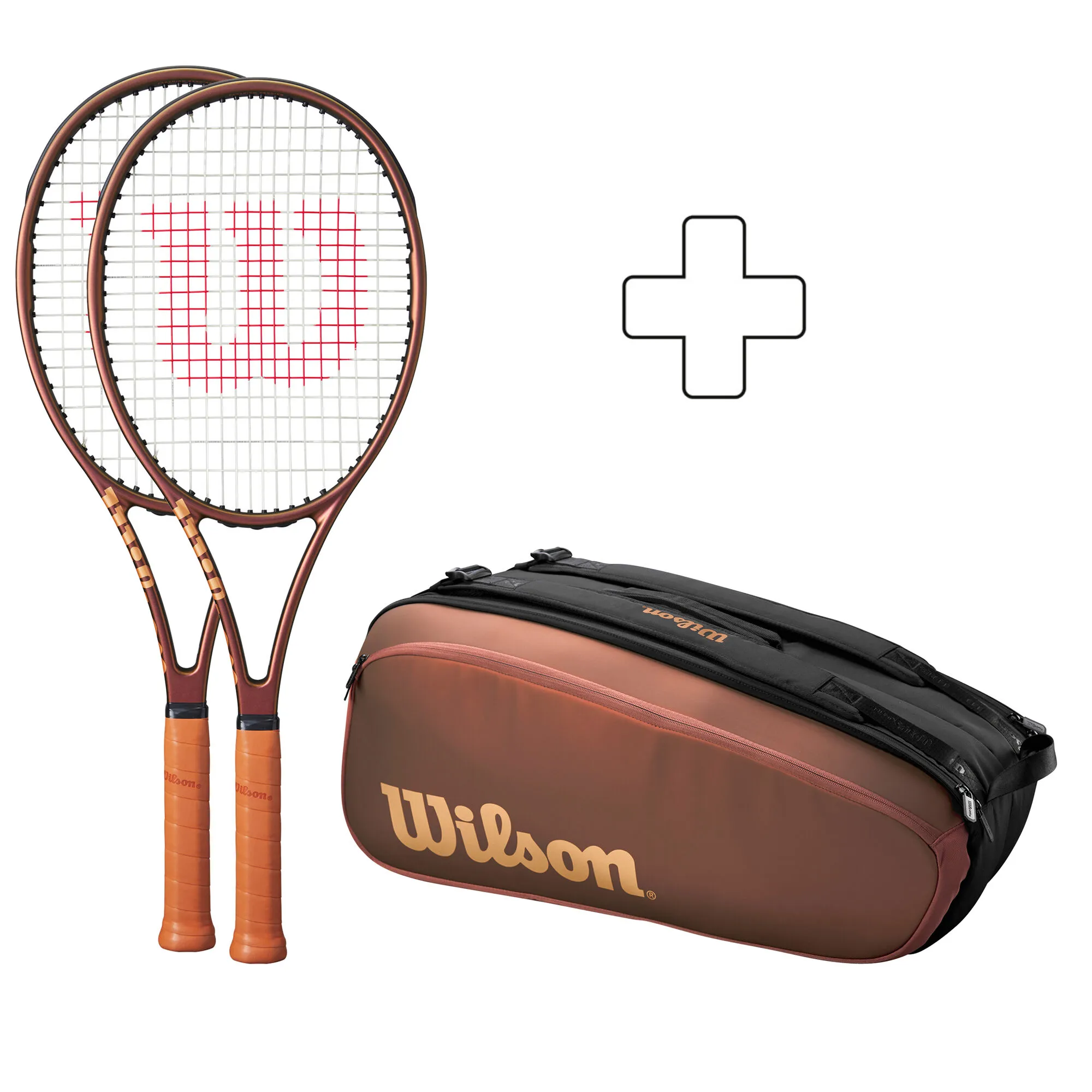 Wilson 2 Pro Staff 97L V14 In Aggiunta Borsa Per Racchetta