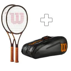 Wilson 2 Pro Staff 97 V14 In Aggiunta Borsa Per Racchetta